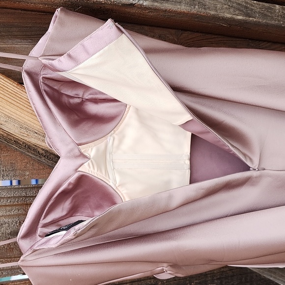 Pastore Couture Mauve Dress, Sz 48Pastore Couture Mauve Dress, Sz 48 NWT - Picture 8 of 9